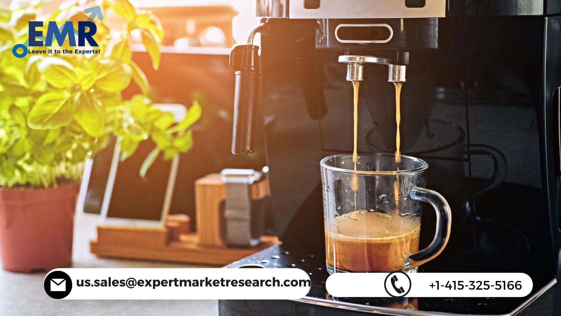 Global Coffee Machines Market Size To Grow At A CAGR Of 4.1% In The Forecast Period Of 2022-2027 | EMR Inc.